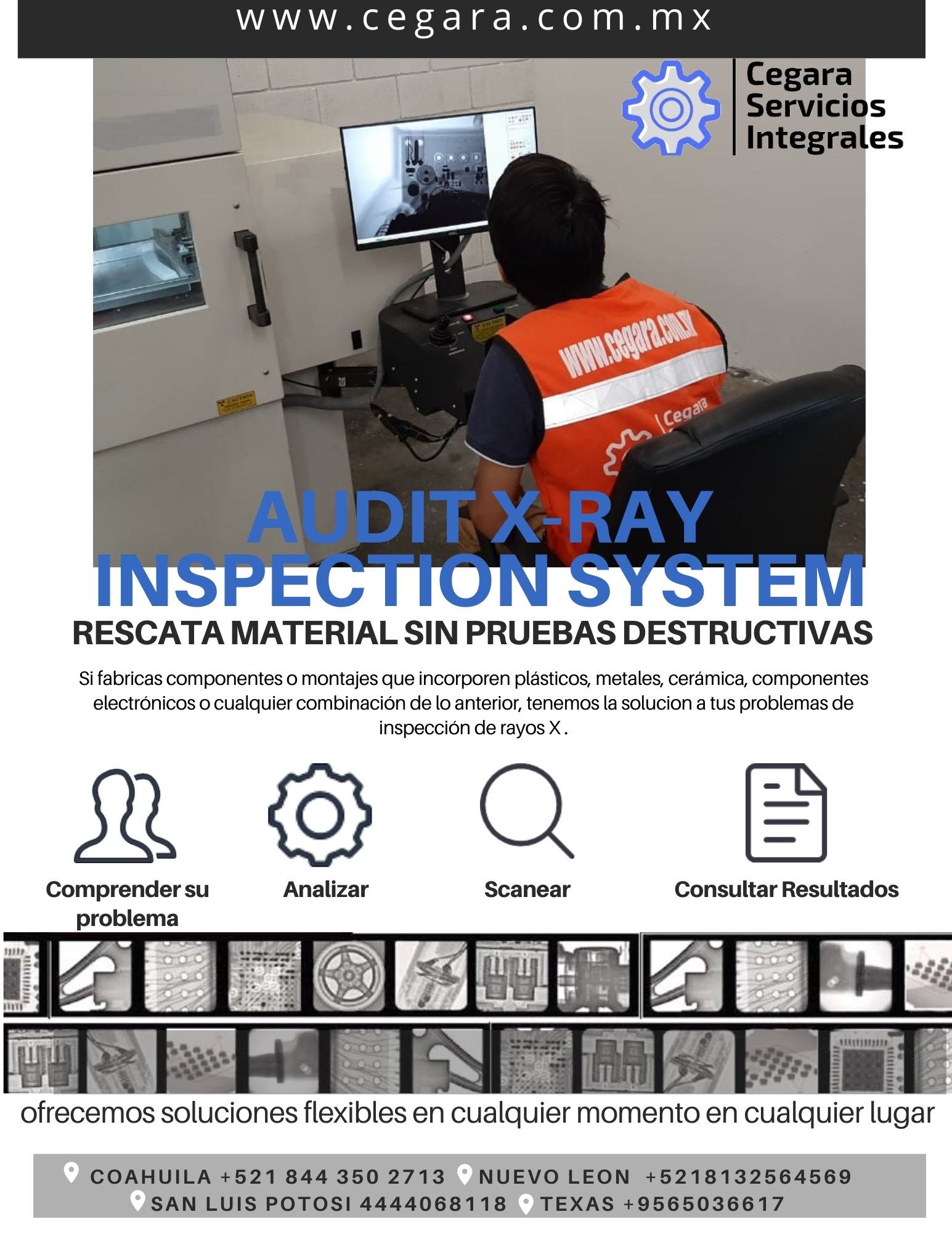 Inspeccion Rayos X Pruebas No Destructivas Cegara Servicios Integrales